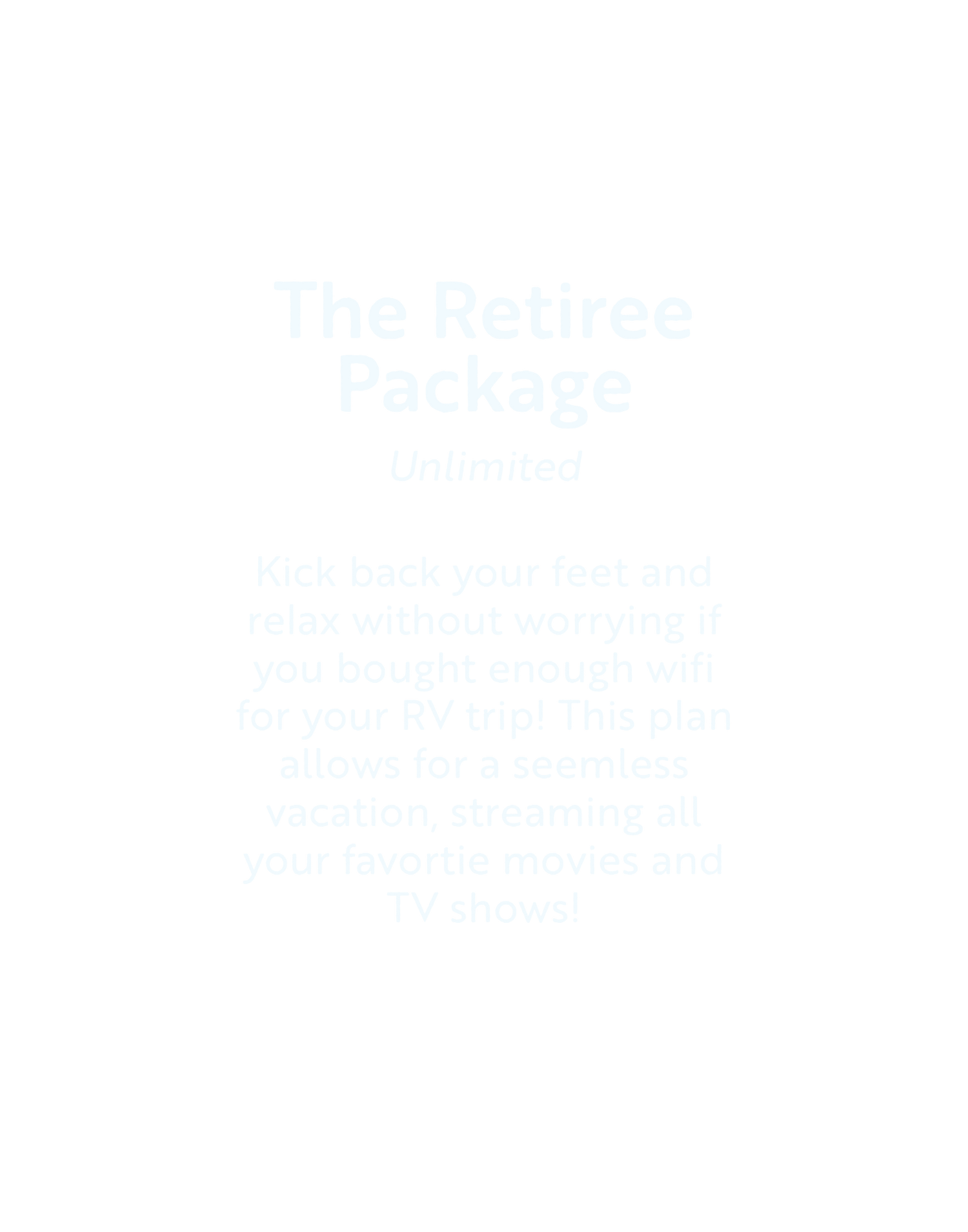 Unlimited Data monthly subscription